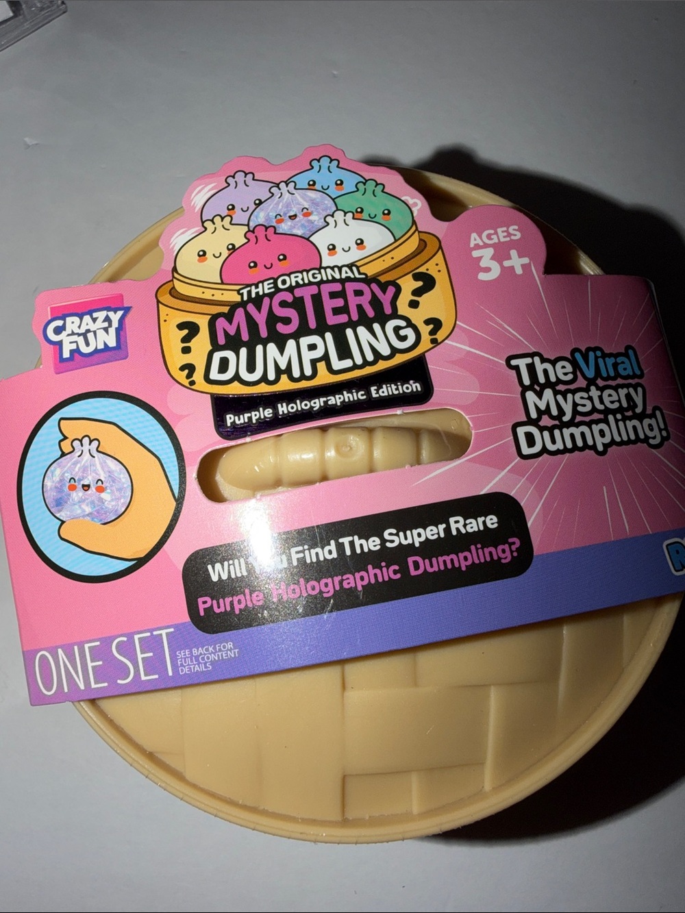 Viral Rms dumpling, purple holographic-